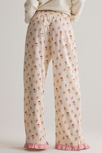 Happy Y'allidays Mama Pajama Pants Detail 4 - Altar'd State