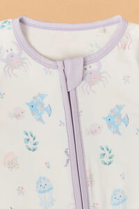 Floral Sea Creature Romper Detail 4 - Altar'd State