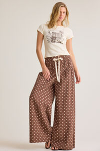 Kaia Tie Waist Pant Detail 3 - Altar'd State