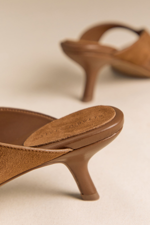 Jaslyn Suede Kitten Heels - Altar'd State - 