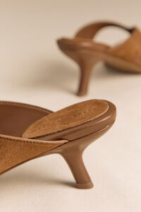 Jaslyn Suede Kitten Heels Detail 3 - Altar'd State
