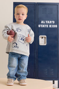 "It's Good!" Field Goal Sweatshirt Detail 2 - Altar'd State
