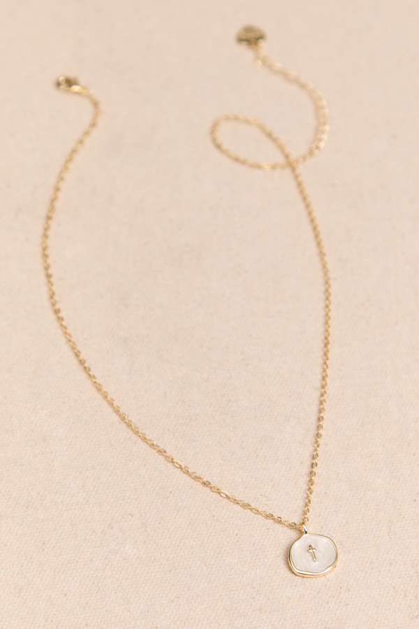 Isla Cross Necklace - Altar'd State