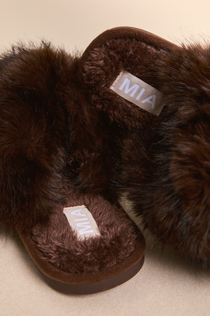 Elayna Fur Slipper - Altar'd State - 