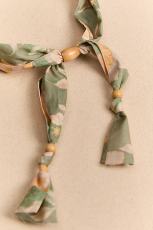 Willow Beaded Scarf Necklace - Altar'd State - 