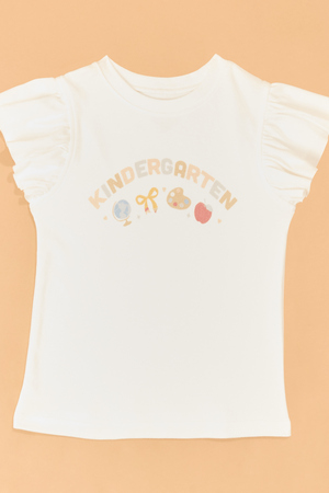 Flutter Sleeve Kindergarten Tee - Altar'd State - 