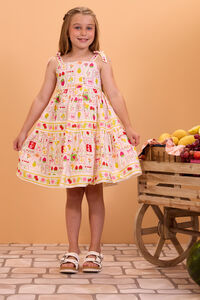 Morgan Fruit Print Dress - Altar'd State