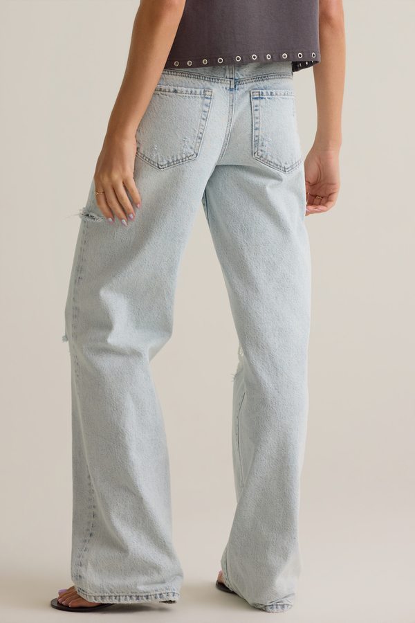 Miranda Distressed Jeans Detail 4 - Altar'd State