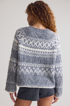 Niki Fair Isle Sweater - Altar'd State - 