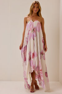 Keira Floral Maxi Dress Detail 3 - Altar'd State