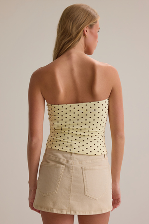 Briella Polka Dot Tube Top - Altar'd State - 