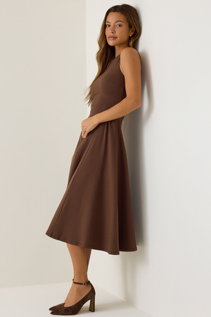 Annaliese Basque Waist Maxi Dress - Altar'd State - 
