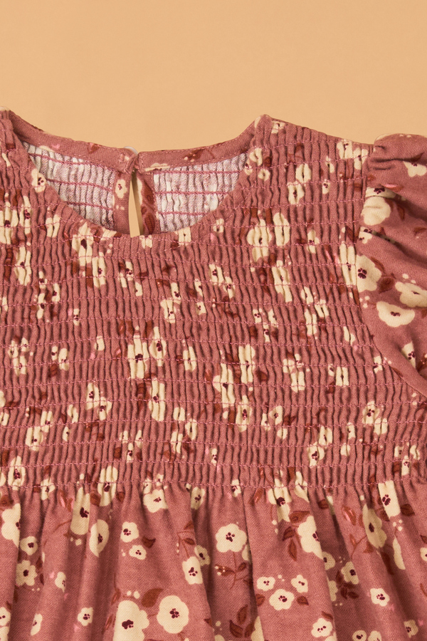 Beth Floral Baby Dress Detail 2 - Altar'd State