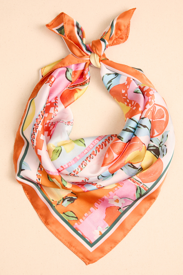 Italian Summer Patchwork Scarf - Altar'd State