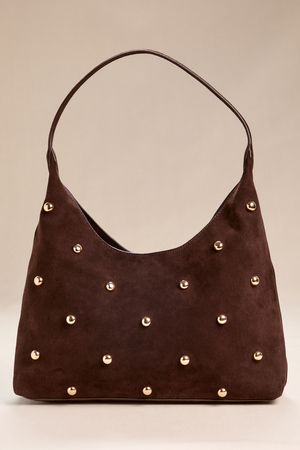Victoria Studded Suede Bag - Altar'd State - 