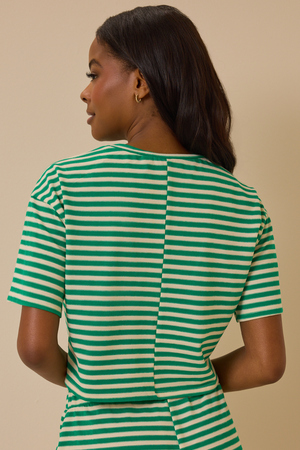 Nyra Stripe Relaxed Top - Altar'd State - 