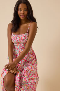 Staleigh Floral Maxi Dress Detail 2 - Altar'd State