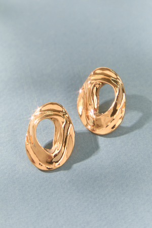 Open Circle Statement Earrings - Altar'd State - 