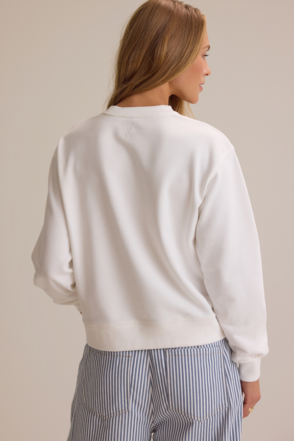 Amara Star Applique Pullover Detail 5 - Altar'd State