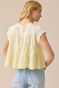 Mara Tiered Babydoll Top Detail 4 - Altar'd State