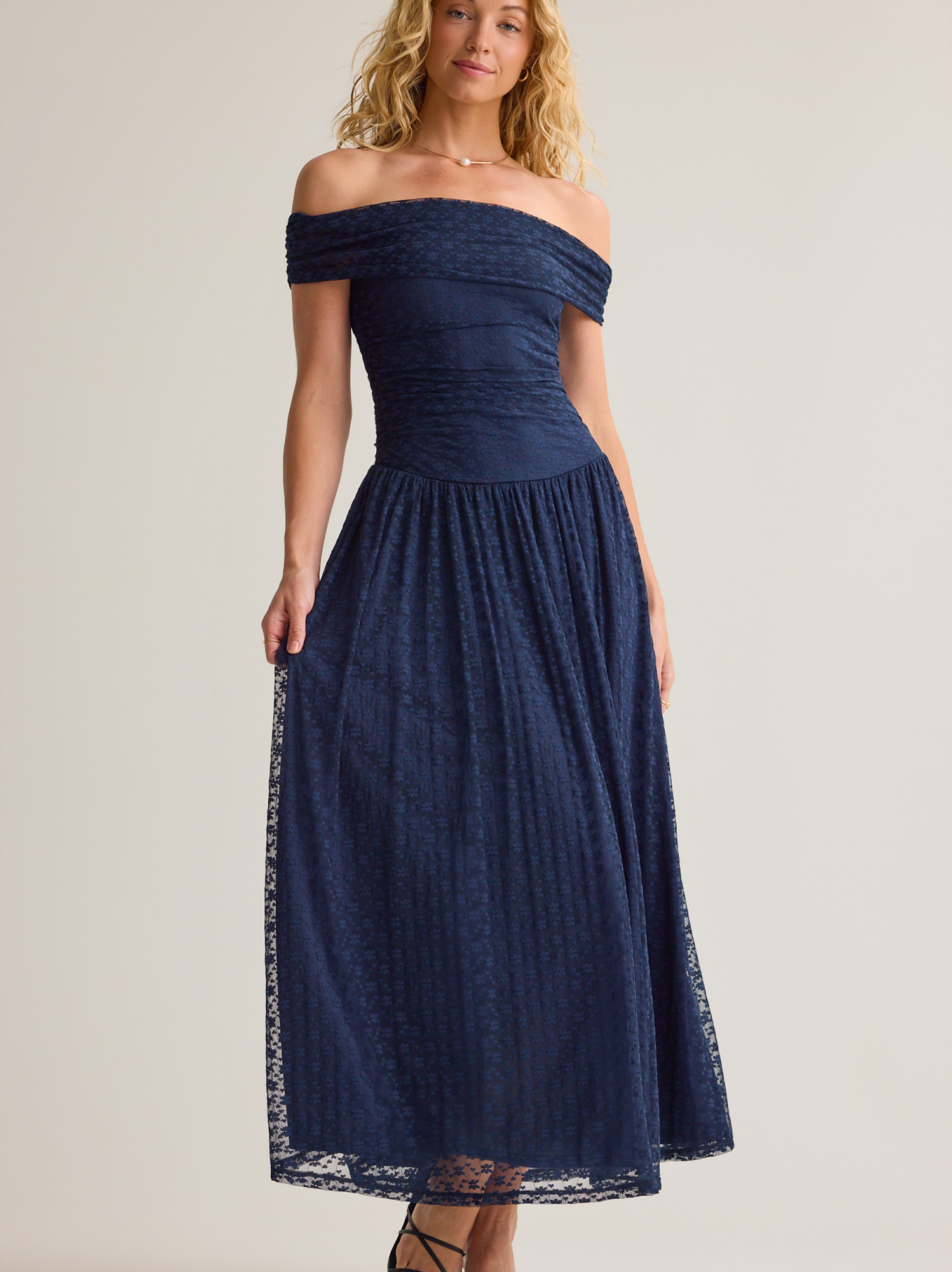 altar d state bridesmaid dresses Altar'd | Daphne Maxi Dress | NAVY | Material: 100% Acrylic Floral maxi dress