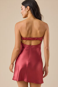 paityn strapless mini dress Altar'd State Paityn Strapless Mini Dress