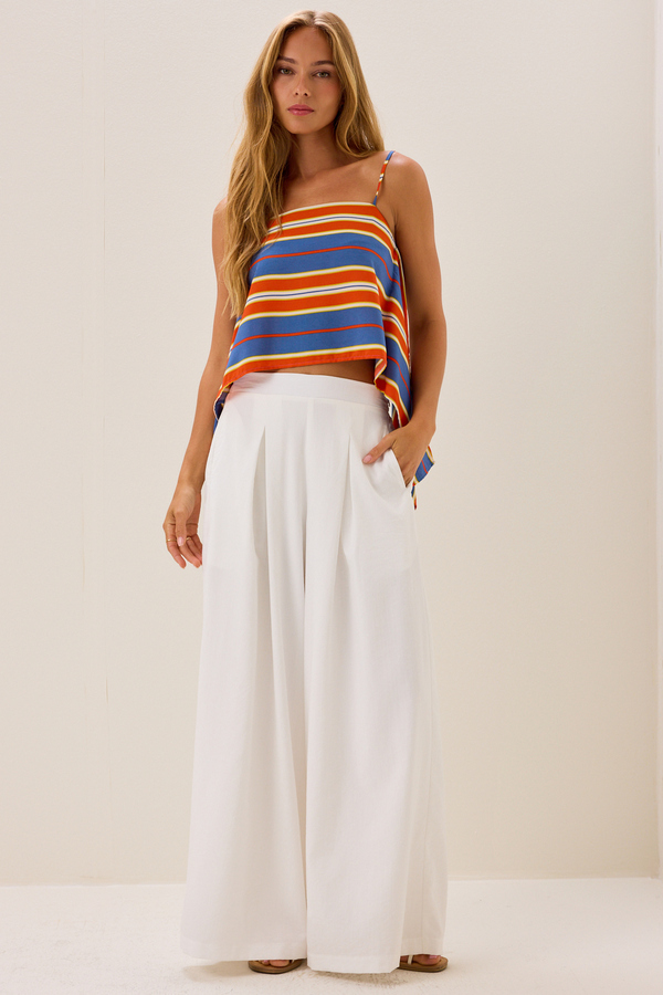 Veda Wide Leg Trouser Pants Detail 4 - Altar'd State