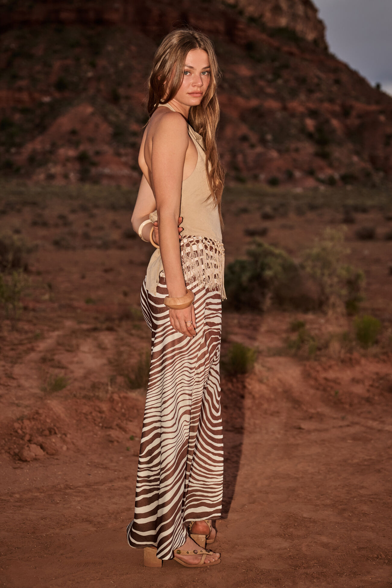 Jasmine Zebra Skirt