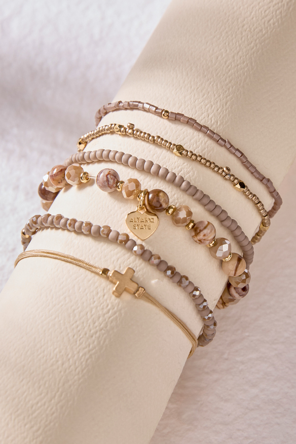 Bead Bracelet Set Detail 2 - Altar'd State