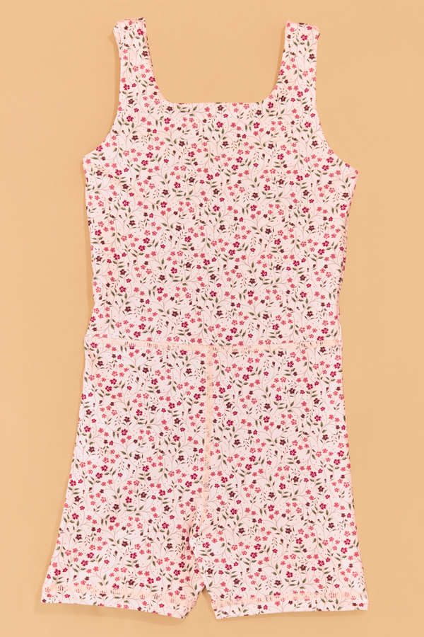 Abby Floral Unitard Detail 2 - Altar'd State