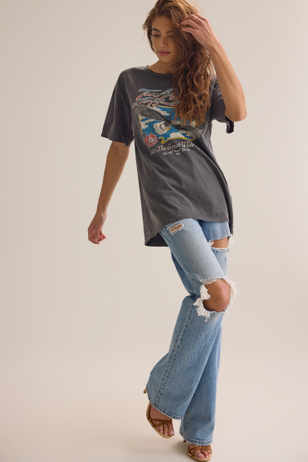 Tom Petty Eagle Oversized Tee - Altar'd State