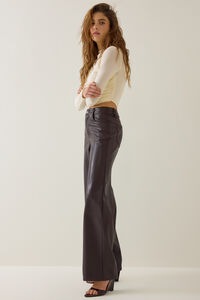 Roman Vegan Leather Pants Detail 6 - Altar'd State