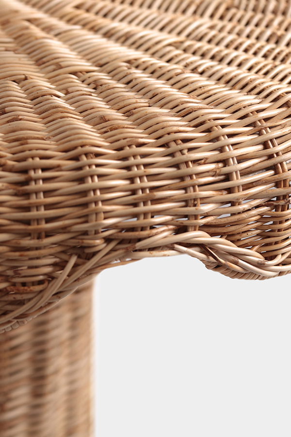 Marina Woven Side Table Detail 4 - Altar'd State