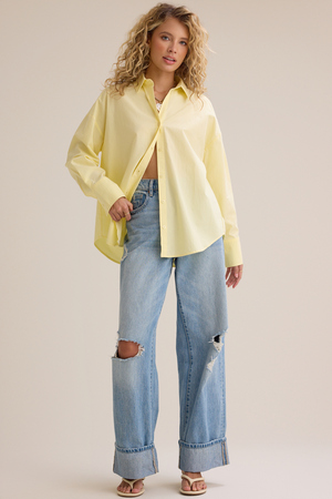 Liana Button Up Top - Altar'd State