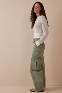 Gemma Striped Sweater Detail 2 - Altar'd State