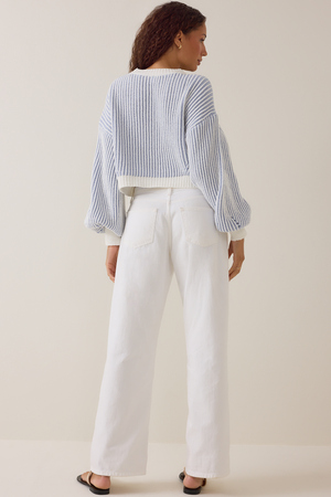 Marie Plaited Stripe Sweater - Altar'd State