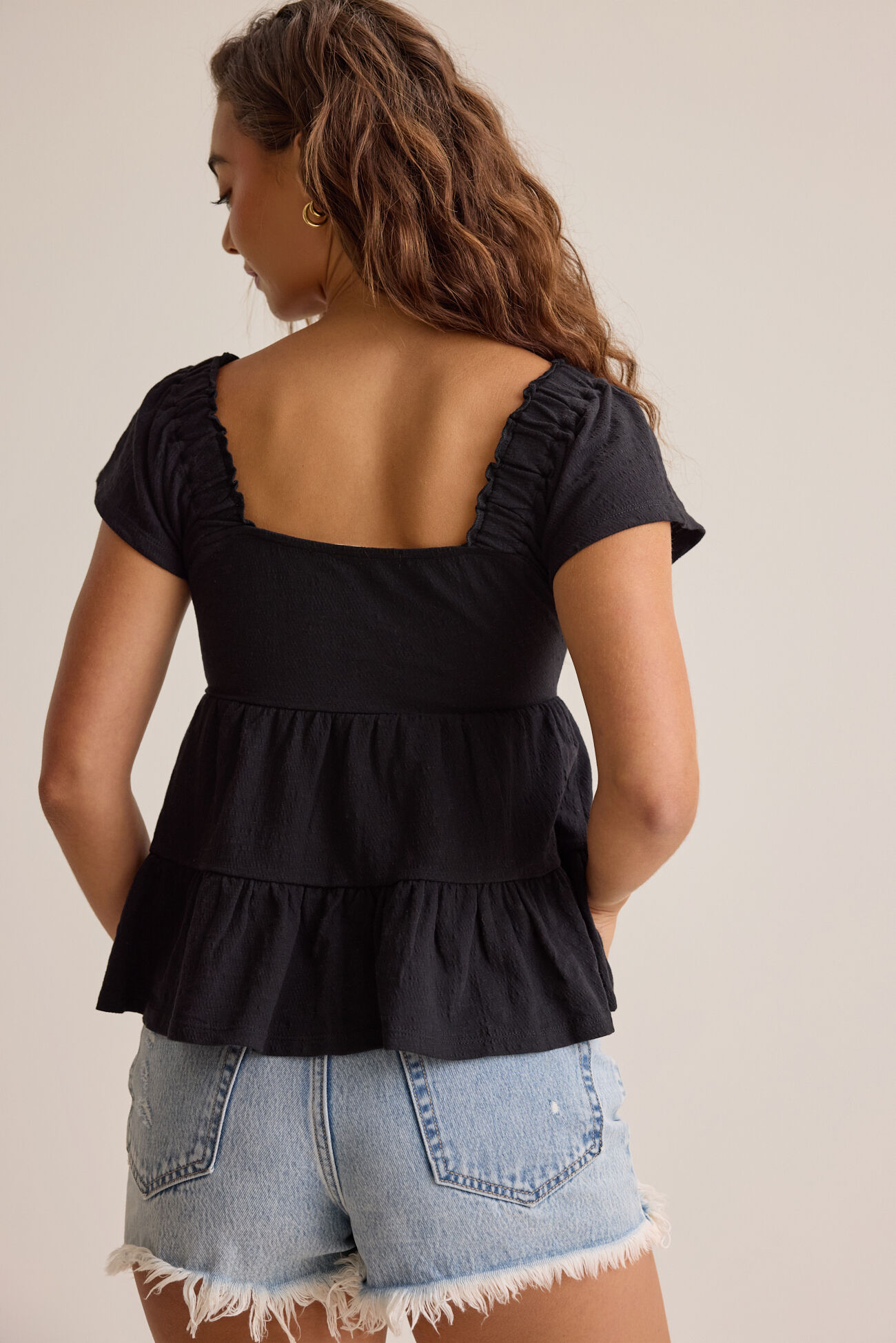 Leylani Tiered Babydoll Top