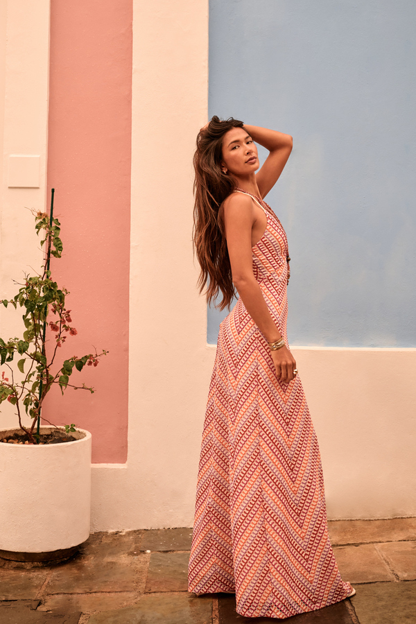 Sandie Maxi Dress Detail 3 - Altar'd State