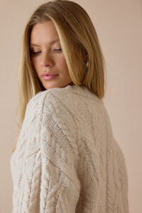 Kaia Cropped Sweater Detail 4 - Altar'd State