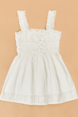 Mina Embroidered Cinch Dress - Altar'd State