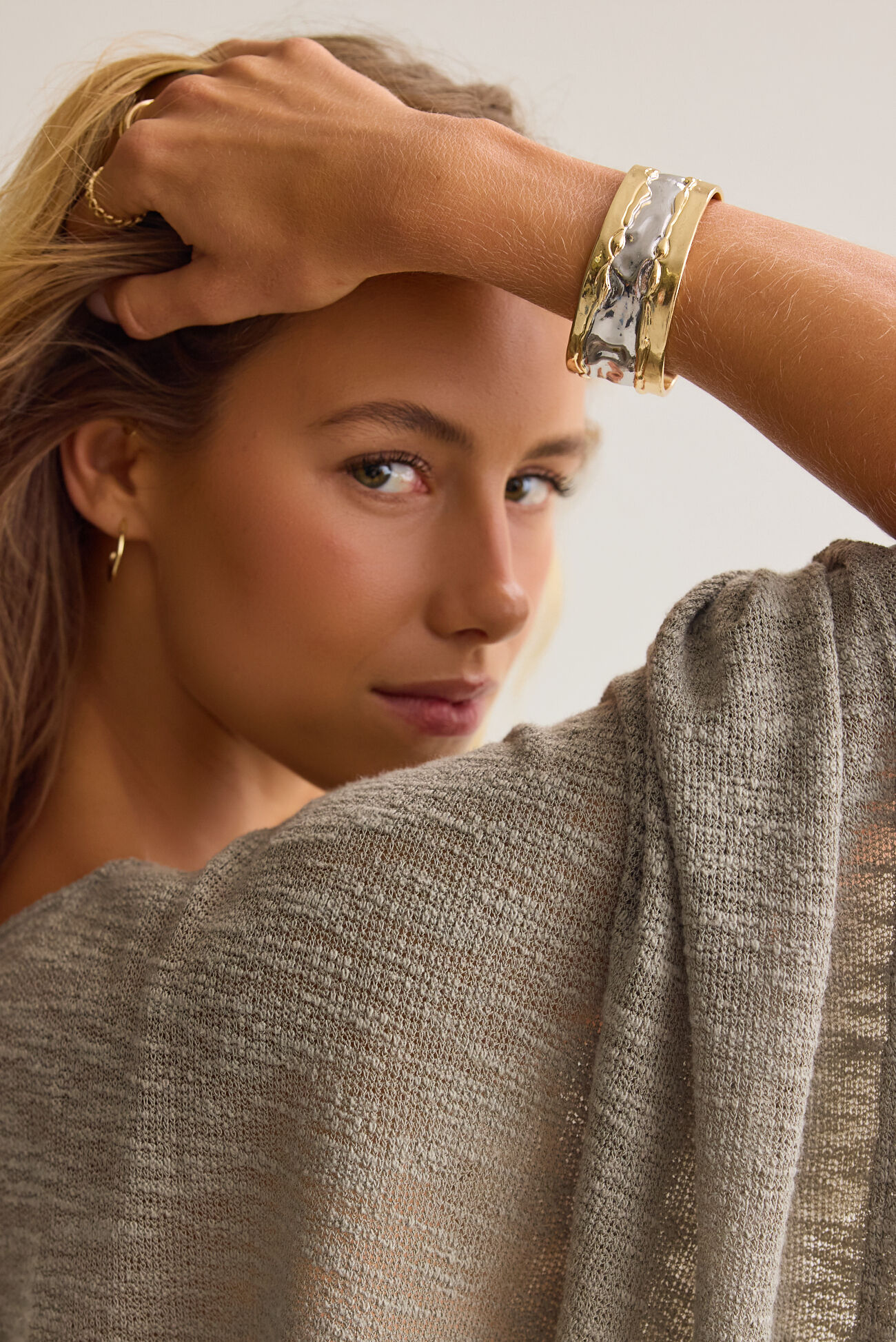 Davis Mixed Metal Cuff