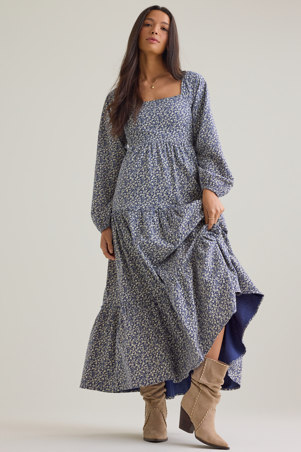 Livy Floral Mama Dress Detail 6 - Altar'd State