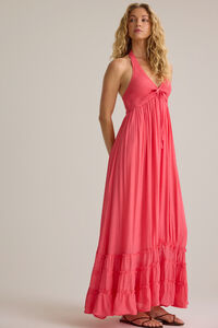 August Halter Maxi Dress Detail 4 - Altar'd State
