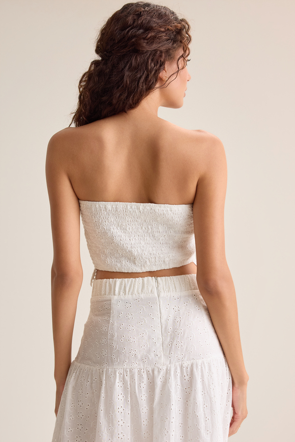 Hayes Eyelet Tube Top Detail 6 - Altar'd State