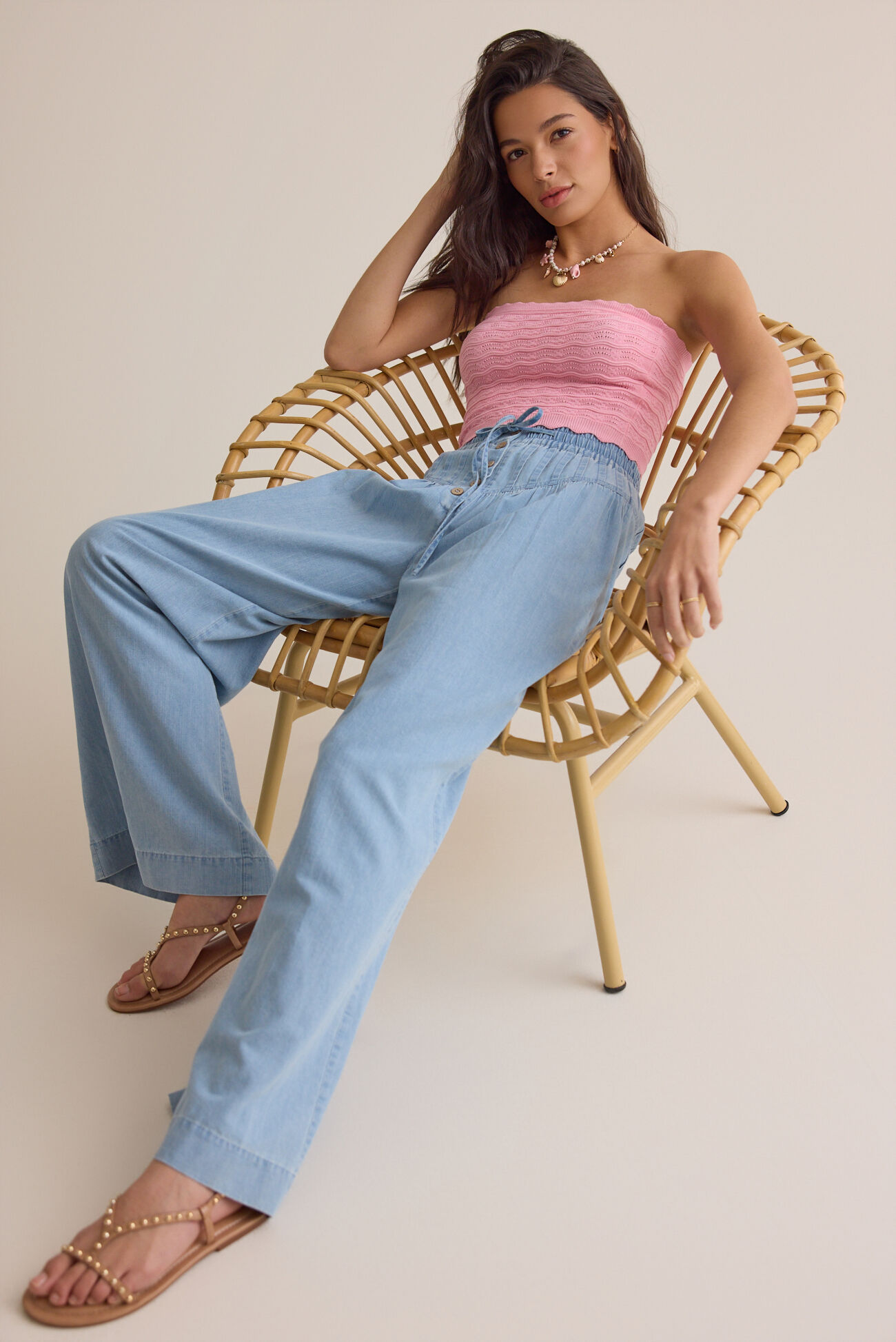 Hollis Smocked Pant