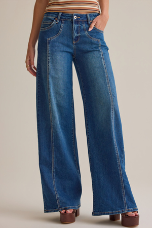 Kiera Mid Rise Jean - Altar'd State - 