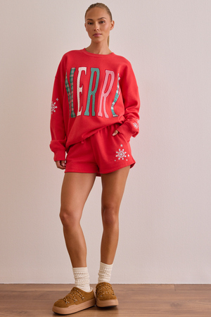 Merry Embroidered Pullover - Altar'd State - 