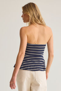 Melody Striped Tube Top Detail 5 - Altar'd State