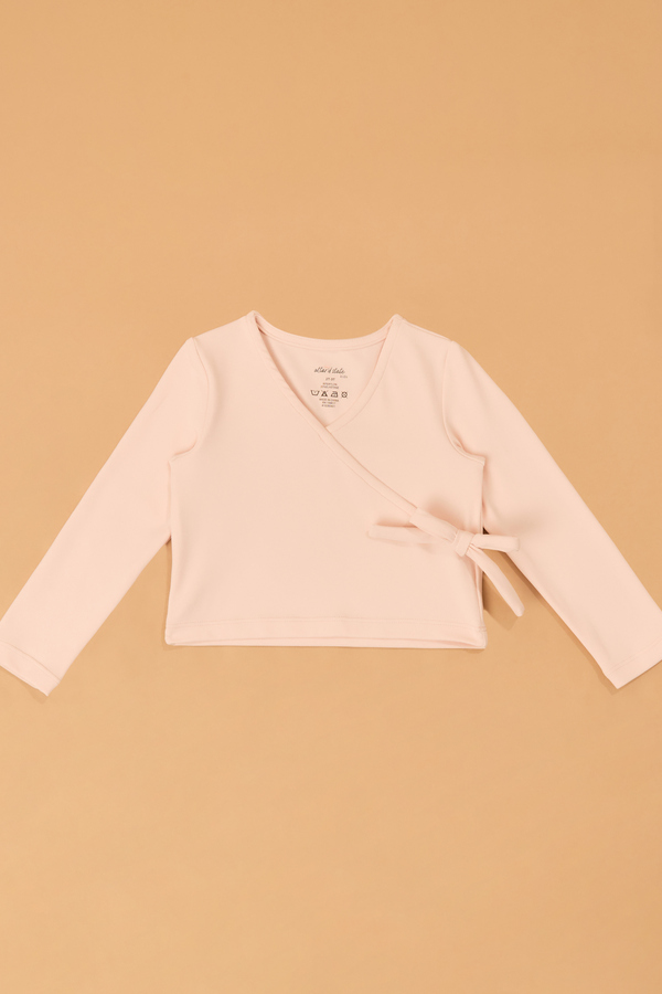 Aurora Ballet Wrap Top Detail 2 - Altar'd State