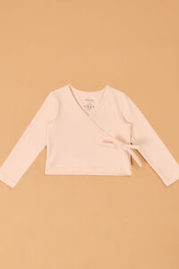 Aurora Ballet Wrap Top Detail 2 - Altar'd State
